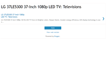 Tablet Screenshot of lg-37le5300.blogspot.com