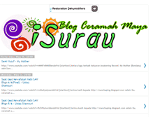 Tablet Screenshot of i-surau.blogspot.com