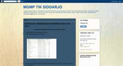 Desktop Screenshot of mgmptiksda.blogspot.com