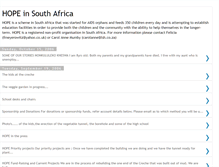 Tablet Screenshot of hopeinsouthafrica.blogspot.com