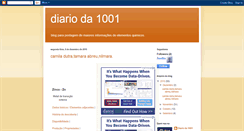 Desktop Screenshot of diarioda1001.blogspot.com