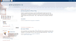 Desktop Screenshot of kwaderno2009.blogspot.com