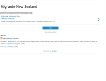 Tablet Screenshot of migrantenz.blogspot.com