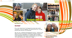 Desktop Screenshot of keeganandme.blogspot.com