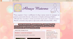 Desktop Screenshot of abracomaterno.blogspot.com