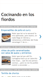 Mobile Screenshot of cocinandoenlosfiordos.blogspot.com