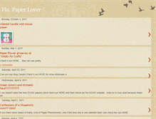 Tablet Screenshot of flapaperlover.blogspot.com