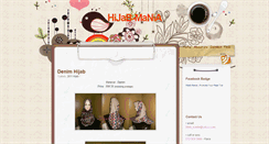 Desktop Screenshot of hijab-mania.blogspot.com