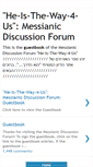 Mobile Screenshot of guestbook-he-is-the-way-4-us.blogspot.com