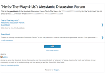 Tablet Screenshot of guestbook-he-is-the-way-4-us.blogspot.com