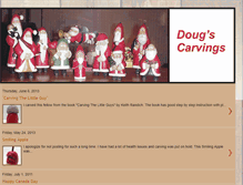 Tablet Screenshot of dougscarvings.blogspot.com