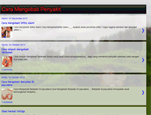 Tablet Screenshot of caramengobatipenyakit333.blogspot.com