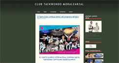 Desktop Screenshot of clubtkdmoralzarzal.blogspot.com