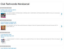 Tablet Screenshot of clubtkdmoralzarzal.blogspot.com