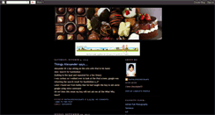 Desktop Screenshot of faithloveschocolate.blogspot.com