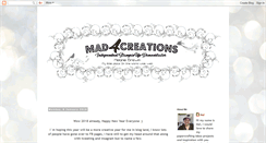 Desktop Screenshot of mad4creations.blogspot.com