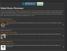 Tablet Screenshot of metalmusicreviewer.blogspot.com