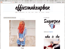 Tablet Screenshot of effiesmakeupbox.blogspot.com