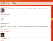 Tablet Screenshot of misschilliboh.blogspot.com