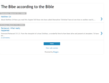 Tablet Screenshot of biblexaminer.blogspot.com