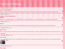 Tablet Screenshot of patchwork-promises.blogspot.com