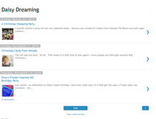 Tablet Screenshot of justdaisydreaming.blogspot.com