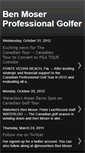 Mobile Screenshot of benmoserprogolf.blogspot.com