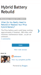 Mobile Screenshot of hybridbatteryrebuildguide.blogspot.com