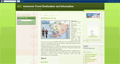 Desktop Screenshot of indotravelhome.blogspot.com