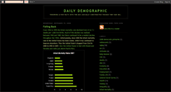 Desktop Screenshot of dailydemographic.blogspot.com