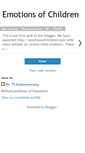 Mobile Screenshot of emotionsofchildren.blogspot.com