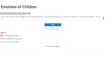 Tablet Screenshot of emotionsofchildren.blogspot.com