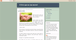 Desktop Screenshot of olivroqueeunaoescrevi.blogspot.com