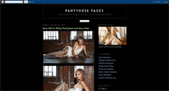 Desktop Screenshot of pantyhosepages.blogspot.com