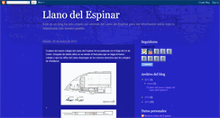 Desktop Screenshot of llanodelespinar.blogspot.com