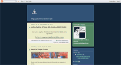 Desktop Screenshot of clubajedrezejido.blogspot.com