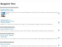 Tablet Screenshot of bangalore-view.blogspot.com