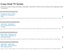 Tablet Screenshot of hindiserials.blogspot.com