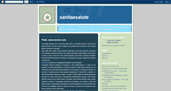 Desktop Screenshot of buonasanita.blogspot.com