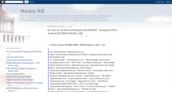 Desktop Screenshot of munjoyhill.blogspot.com