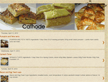 Tablet Screenshot of cathodecook.blogspot.com