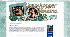 Desktop Screenshot of grasshoppermomma.blogspot.com