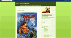 Desktop Screenshot of koleksi-komik.blogspot.com