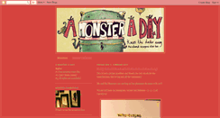 Desktop Screenshot of amonsterday.blogspot.com