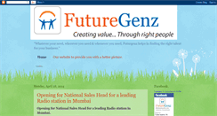 Desktop Screenshot of futurgenz.blogspot.com