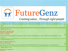 Tablet Screenshot of futurgenz.blogspot.com