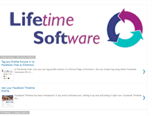 Tablet Screenshot of lifetimesoftware.blogspot.com