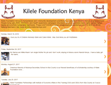 Tablet Screenshot of kilelefoundationkenyablogspotcom.blogspot.com