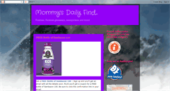Desktop Screenshot of mommysdailyfind.blogspot.com