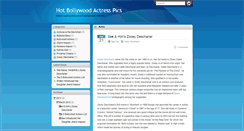 Desktop Screenshot of hotbollywoodactresspics.blogspot.com